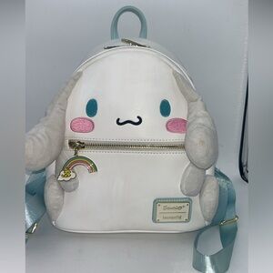 Loungefly Sanrio Cinnamoroll cosplay plush mini backpack